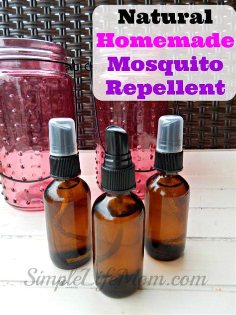 Natural Homemade Mosquito Repellent Simple Life Mom