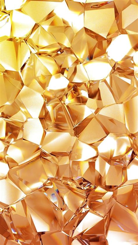 Geometric Gold Diamond Iphone Se Wallpaper Download