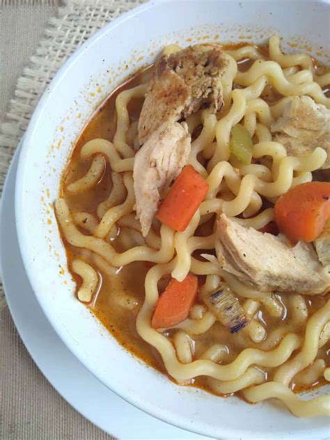 Single Serving Chicken Noodle Soup Eat Like No One Else