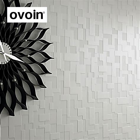 3d wallpapers for kitchen walls. Mosaic Tiles Shimmer White Textured 3D Geometric Effect ...