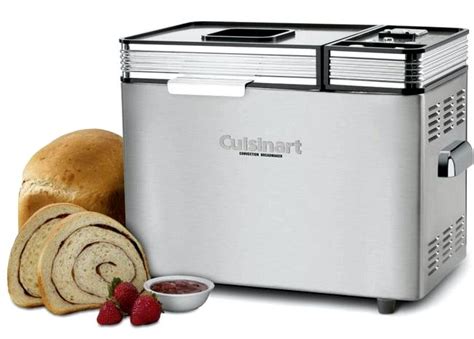 This is usually a result of the specific recipe used not being suited for breadmakers. Cuisinart bread maker cinnamon roll recipe