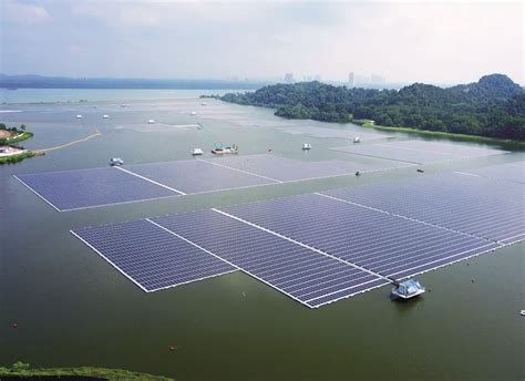 One Of Worlds Largest Floating Solar Pv Power Projects Completed In