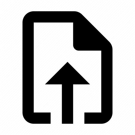 Document File Upload Icon Download On Iconfinder