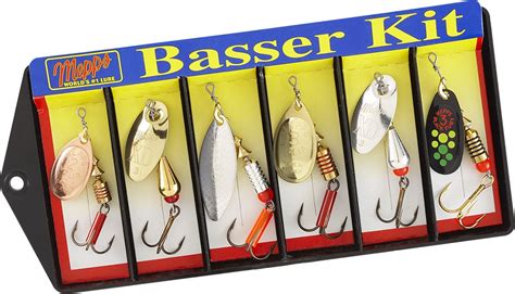 Basser Kit Plain Lure Assortment Fishing Lure Mepps