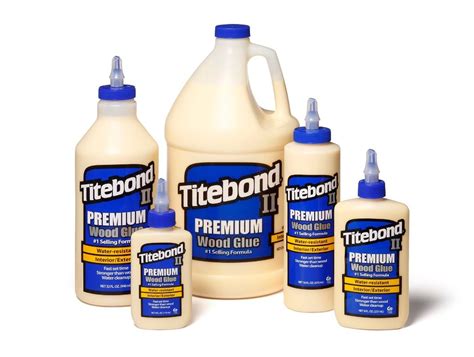 Titebond Ii Premium Wood Glue 4 Oz To 55 Gallons Franklin International