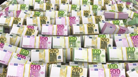 Billions Of Euros Wealth Visualization Millions And Millions Of