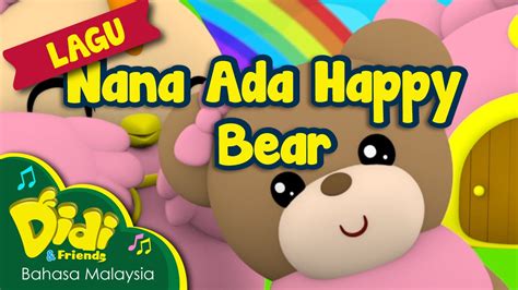 lyric happy bear hush don't you cry i will sing you a lullaby don't be afraid, i'm always near i'll be by your side, i'll be right here happy bear hush bedtime is here rest your head on the pillow, my. Lagu Kanak Kanak | Nana Ada Happy Bear | Didi & Friends ...