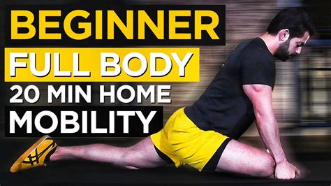 20 Minute Mobility Workout For Beginners 20 Min Beginner Mobility Home Workout Youtube