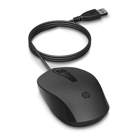 Buy Hp 150 Wired Mouse Elegant Ergonomic Design 1600 Dpi