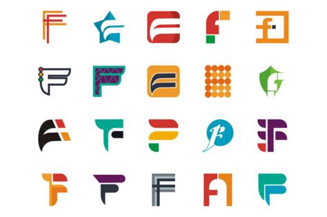 Letter F Set Graphic By Guardesign · Creative Fabrica