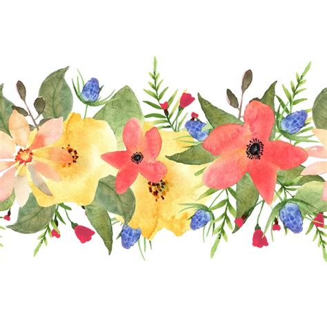 Painted Floral Border Images Search Images On Everypixel