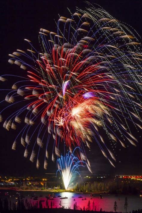 Somerset House Images Colorado Frisco Fireworks Display On July 4th