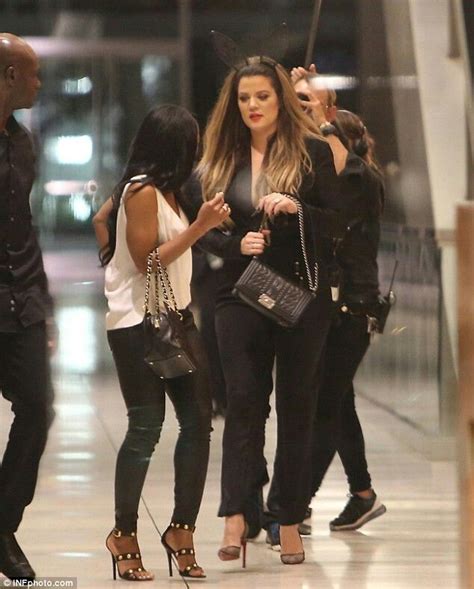 Khloe Kardashian And Her Friend Malika Haqq Khloe Kardashian Khloe Kardashian