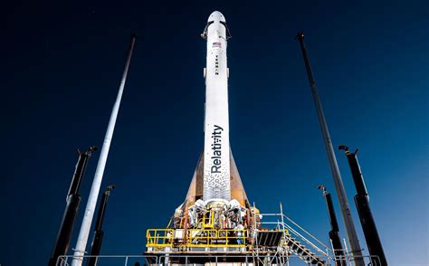 Relativity Spaces First 3d Printed Rocket Goes Vertical For Launch Debut