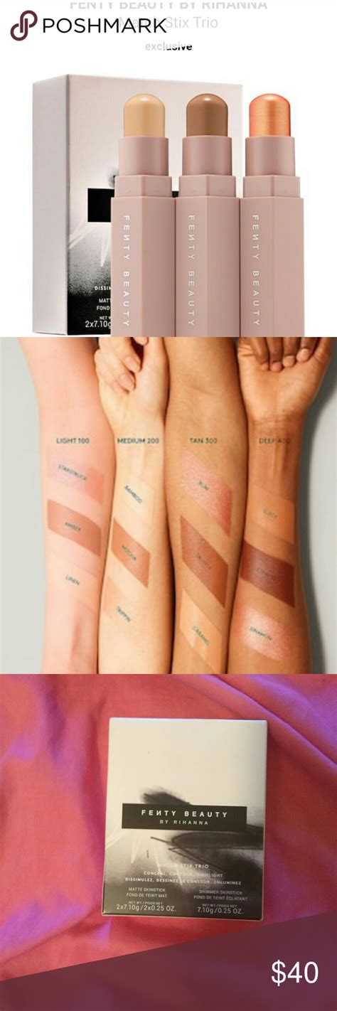 Fenty Beauty Deep Contour Match Stix Trio Fenty Beauty Beauty