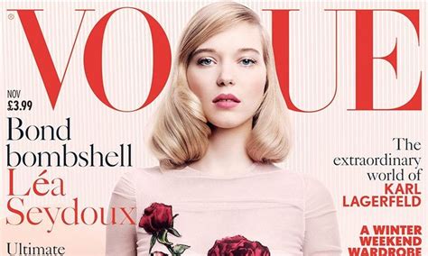 Lea Seydoux Is A Bombshell In Dolce And Gabbana For Vogue Uk Cover