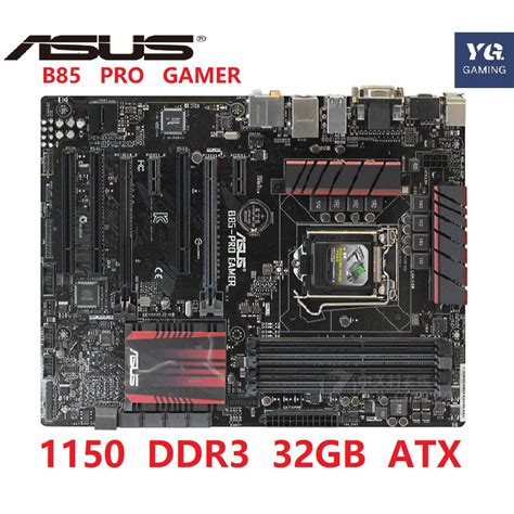 Asus B85 Pro Gamer Original Motherboard Ddr3 Lga 1150 I3 I5 I7 22nm Cpu