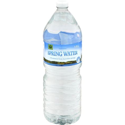 Woolworths Spring Water 15l Bottle Woolworths
