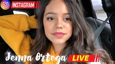 Jenna Ortega Instagram Live Stream Jennaortega Youtube