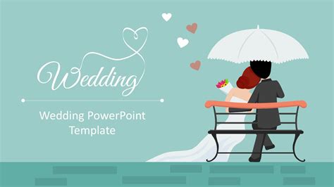 wedding powerpoint template slidemodel