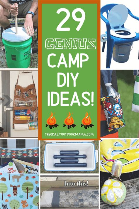 29 Unique Camping Diy Projects That Are Genius The Crazy Outdoor Mama