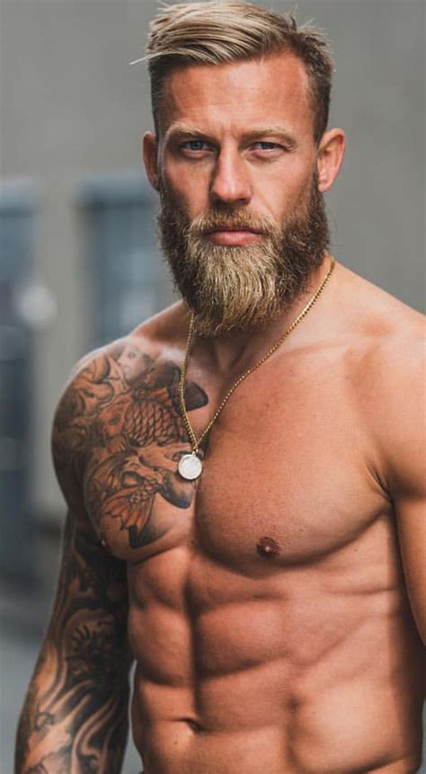 Pin By Jennifer Trice On Stian Bjornes Bearded Men Hot Bearded Tattooed Men Bearded Men
