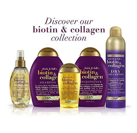 Ogx Thick And Full Biotin And Collagen Wightless Healing Oil Treatment 33