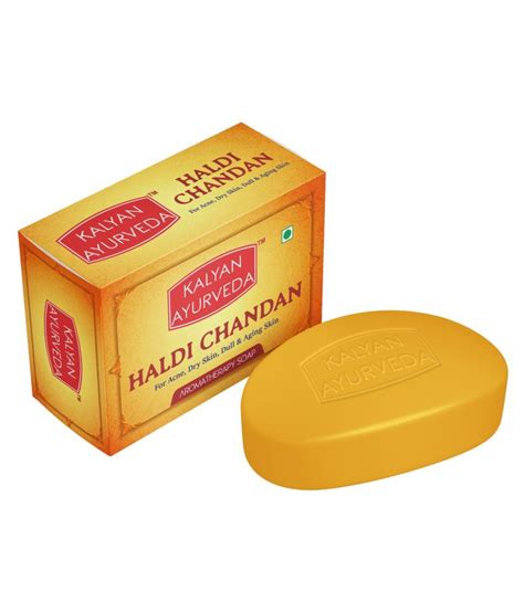 KALYAN AYURVEDA Haldi Chandan Soap 100 G Pack Of 20 Buy KALYAN