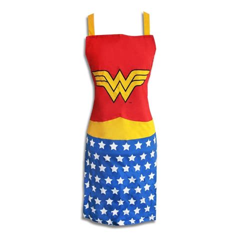 wonder woman costume apron superhero ts kitchen aprons