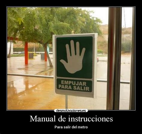 Manual De Instrucciones Desmotivaciones