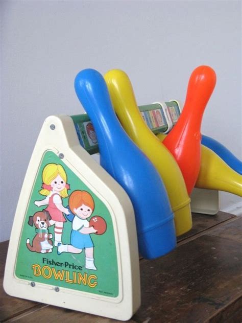 1970s Fisher Price Bowling Jouets Fisher Price Fisher Price Toys