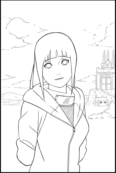 Hinata Coloring Pages Download Online Coloring Pages For Free Part 93