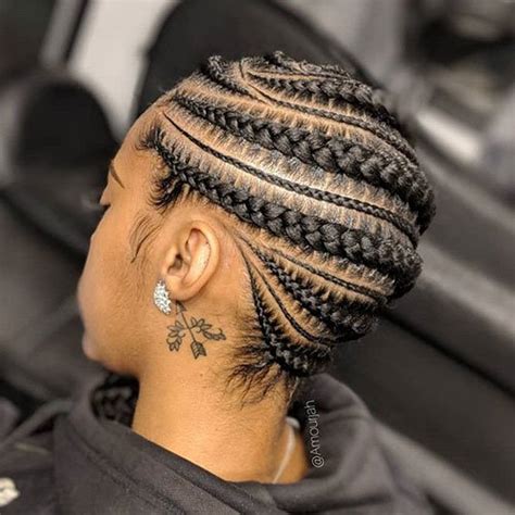 No matter what length your hair is, this hairstyle will be taken to mix up your lengthy goddess braids by sweeping them to the side for the ultimate glam look. 50 Cool Cornrow Braid Hairstyles To Get in 2021