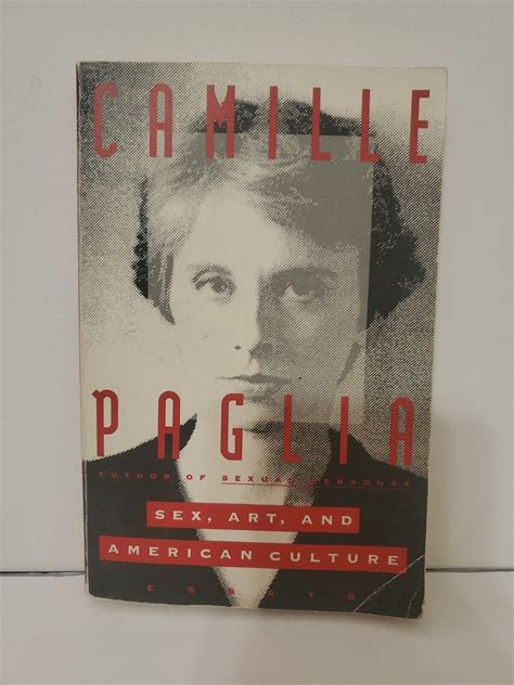 sex art and american culture essays by camille paglia 1992 first edition ebay