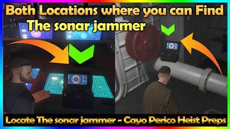 Gta 5 Online Both Locations Of Sonar Jammer Locate The Sonar Jammer