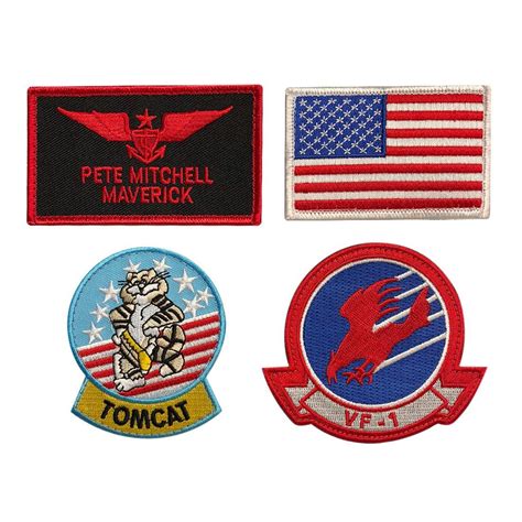 Top Gun Pete Mitchell Maverick Name Plate Flight Suit Patch