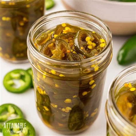 Candied Jalapenos Water Bath Canning Recipe