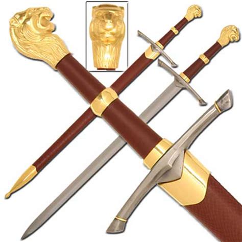 Chronicles Of Narnia Movie Replicas Collectible Swords Characters