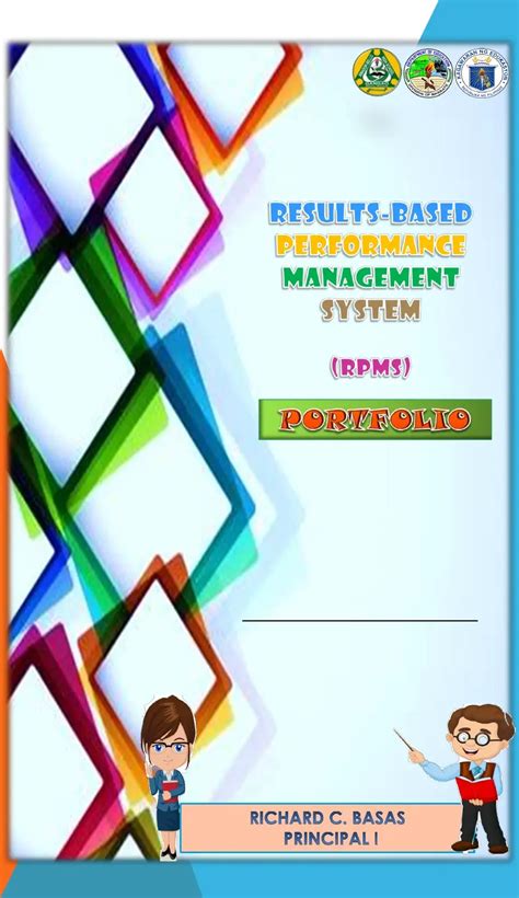 Rpms Portfolio Cover Page For Mts Portfolio Covers Portfolio Cover