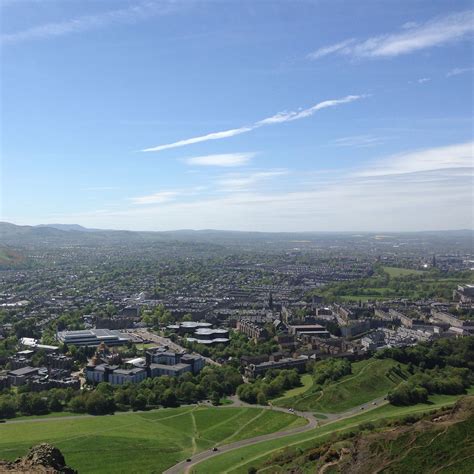 This is one of four hill. View from Arthur's Seat Edinburgh | Arthurs seat edinburgh ...