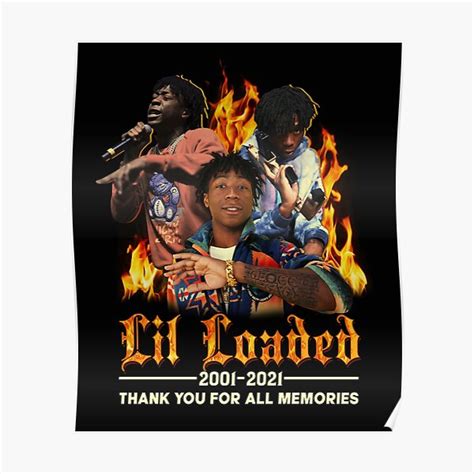 Lil Loaded Rip Lil Loaded Poster By Yano43 Redbubble