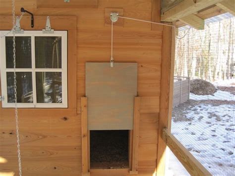 To help you find out which chicken coop door is perfect for your chickens, here's a list of everything you need to know Chicken Coop Door Opener Homemade #chickencooptips #ChickenCoopPlans | Chicken roost, Chicken ...