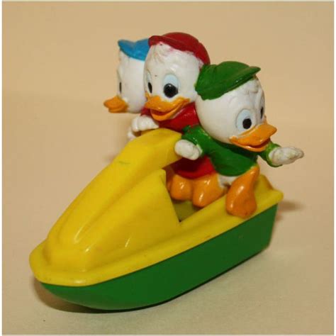 1988 Mcdonalds Disneys Duck Tales Ii Huey Dewey And Louie On Jet Ski