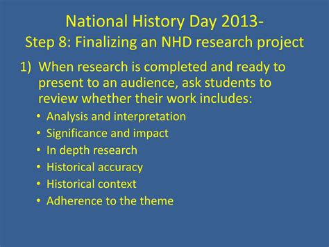 Ppt National History Day 2013 Rights And Responsibilities Powerpoint