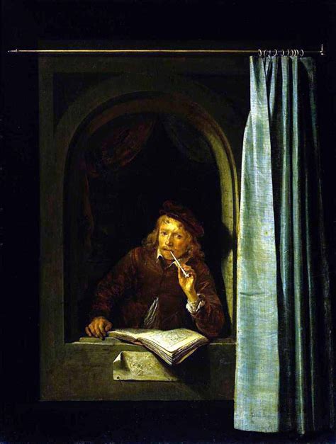 Gerrit Dou 1613 1675 Self Portrait 1640 Gerrit Dou Portraiture
