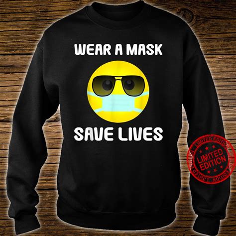Wear A Mask And Save Lives Social Distancing Shirt