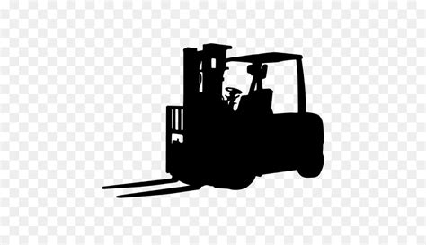 Forklift Clipart Silhouette Forklift Silhouette Transparent Free For