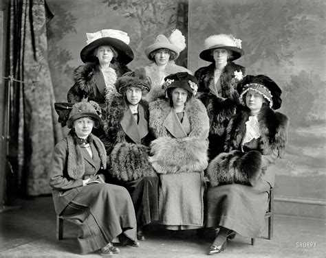 Shorpy Historical Picture Archive Alpha Girls 1912 High Resolution
