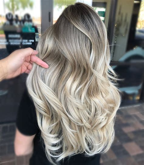High Contrast Pearl Blend Blonde Hair Color