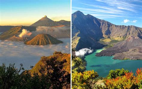 Gunung Di Indonesia Dengan Pemandangan Yang Indah Dan Menakjubkan